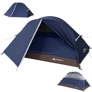 FORCEATT Tent 2-3 Personen 4 Seizoenen Ultralicht Waterdicht — miniatuur 1