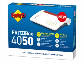 AVM FRITZ!Box 4050 Router WiFi 6 Dual Band 3000Mbit/s VPN VoIP DECT — miniatuur 9