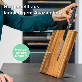 CONINX Magnetisch Messenblok Acacia 27,5cm — miniatuur 3