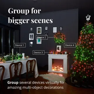 Twinkly Strings 400 LED RGB Lichtsnoer App-bediening iOS Android — miniatuur 7