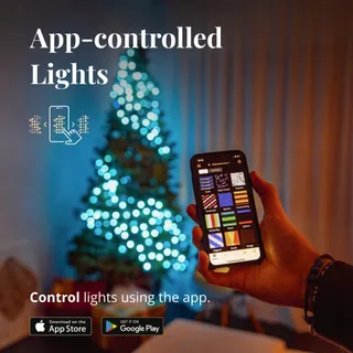 Twinkly Strings 400 LED RGB Lichtsnoer App-bediening iOS Android — miniatuur 3