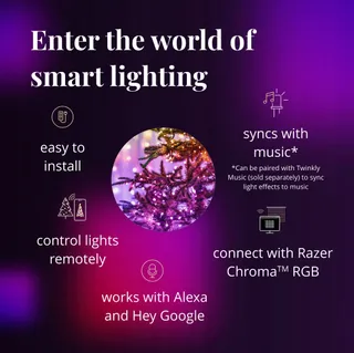 Twinkly Strings 400 LED RGB Lichtsnoer App-bediening iOS Android — miniatuur 9