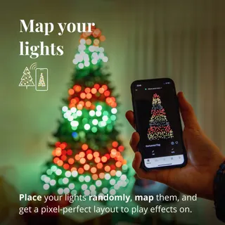 Twinkly Strings 400 LED RGB Lichtsnoer App-bediening iOS Android — miniatuur 4