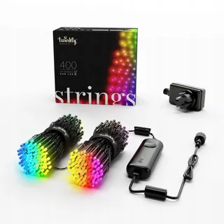 Twinkly Strings 400 LED RGB Lichtsnoer App-bediening iOS Android — miniatuur 1