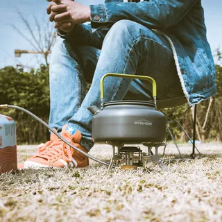 OVERMONT Draagbare Aluminium Campingketel 1,2L — miniatuur 5