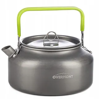 OVERMONT Draagbare Aluminium Campingketel 1,2L — miniatuur 1