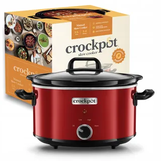 CROCK-POT Slowcooker 3,5L 2 Temperatuurstanden Rood — miniatuur 2