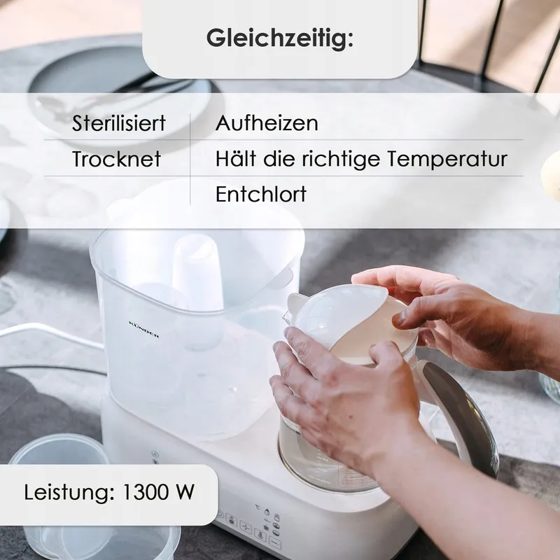 KUNDER Sterilisator en Flessenwarmer voor Baby's — foto 6