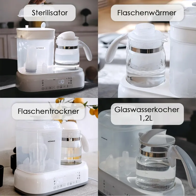 KUNDER Sterilisator en Flessenwarmer voor Baby's — foto 2