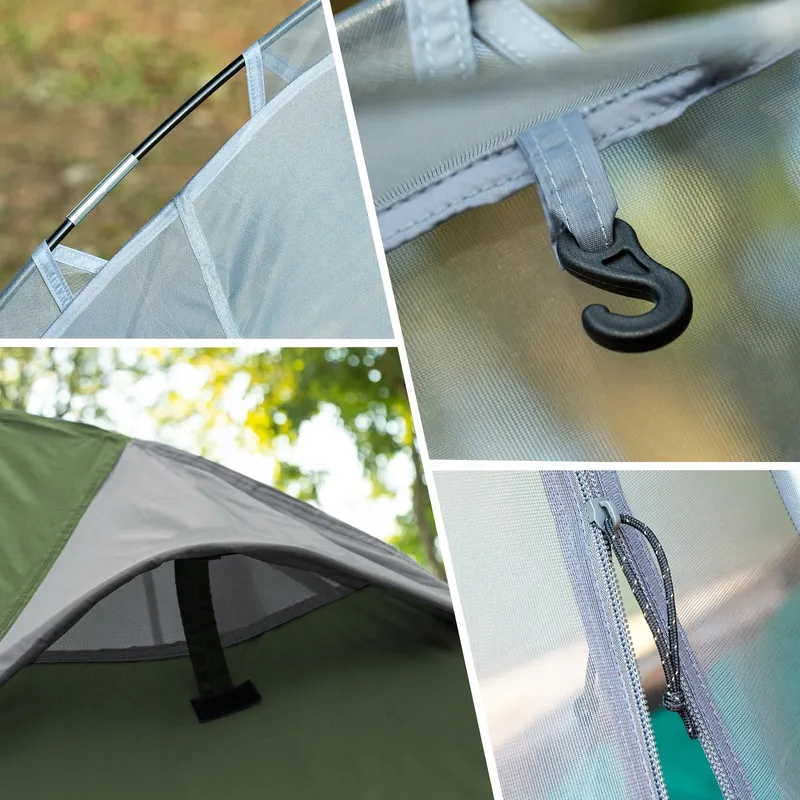 FORCEATT Tent 1-2 Personen Ultralicht Waterdicht Snel Opzetten — foto 4