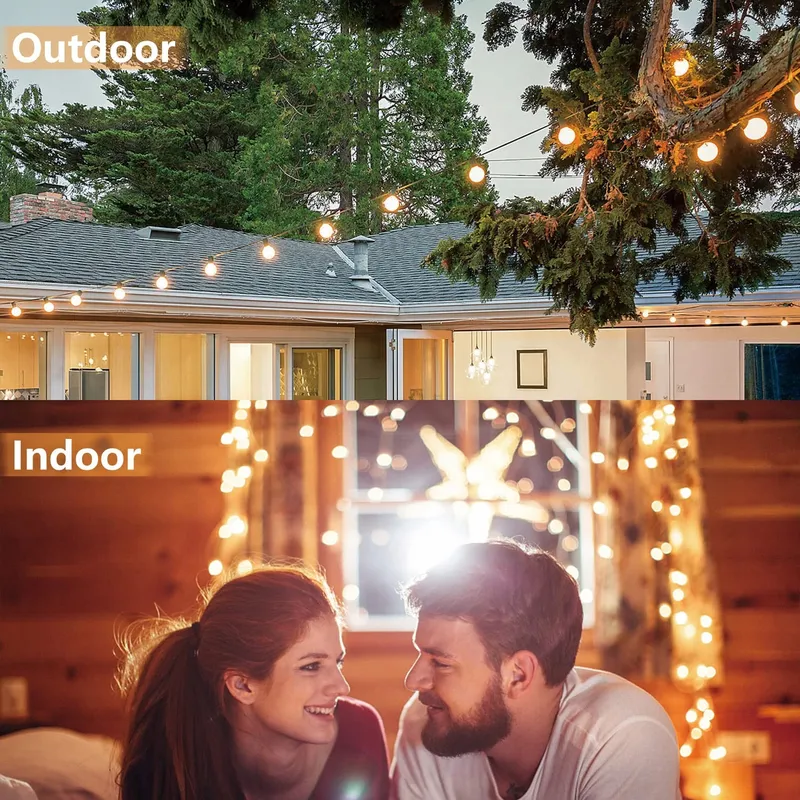 SUWIN Tuinlichtketting Terras 60 LED 36,5M — foto 8