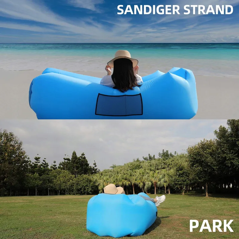 ANGLINK Opblaasbare Camping Sofa Bank Matras — foto 3