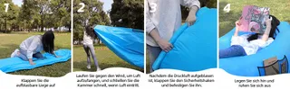 ANGLINK Opblaasbare Camping Sofa Bank Matras — miniatuur 10
