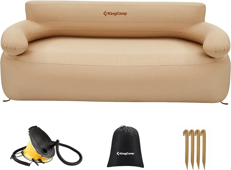 ANGLINK Opblaasbare Camping Sofa Bank Matras — foto 12