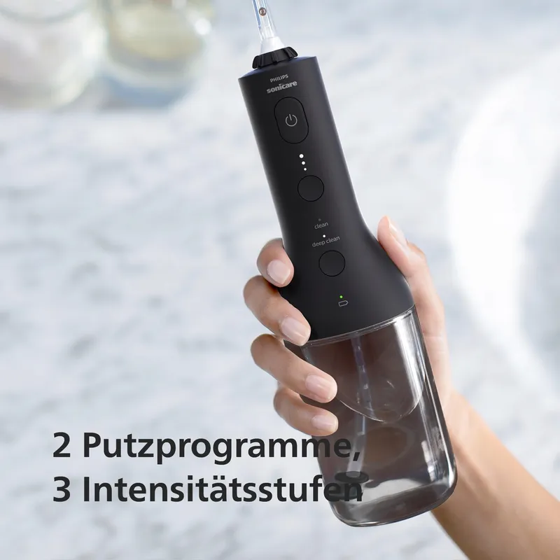 PHILIPS SONICARE Draadloze Monddouche Tanden en Tandvlees Zwart — foto 5