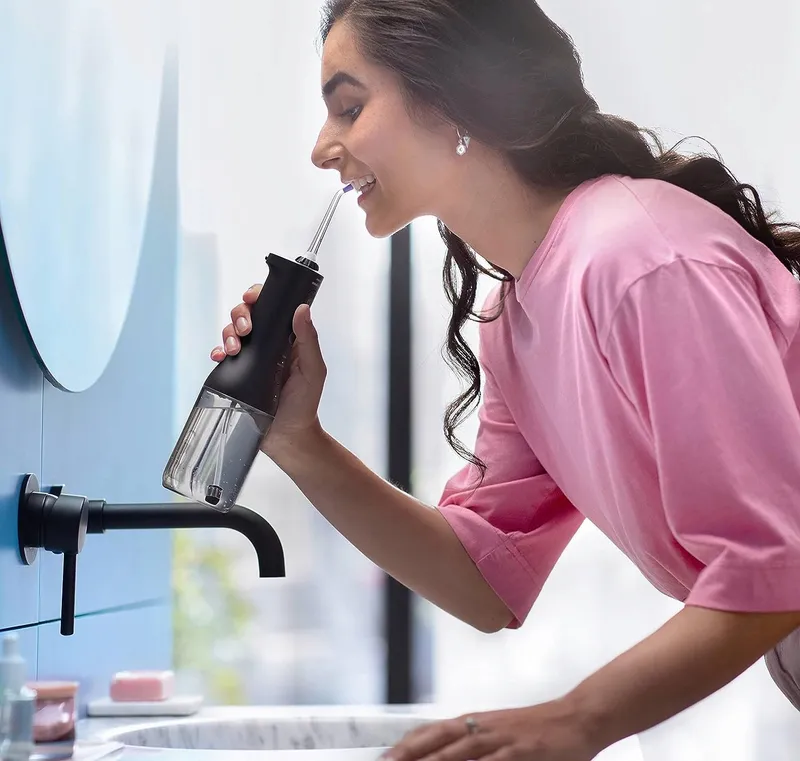 PHILIPS SONICARE Draadloze Monddouche Tanden en Tandvlees Zwart — foto 6