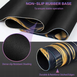 ABETCABE Gaming Muismat XXL 900x400mm Waterdicht Antislip — miniatuur 4