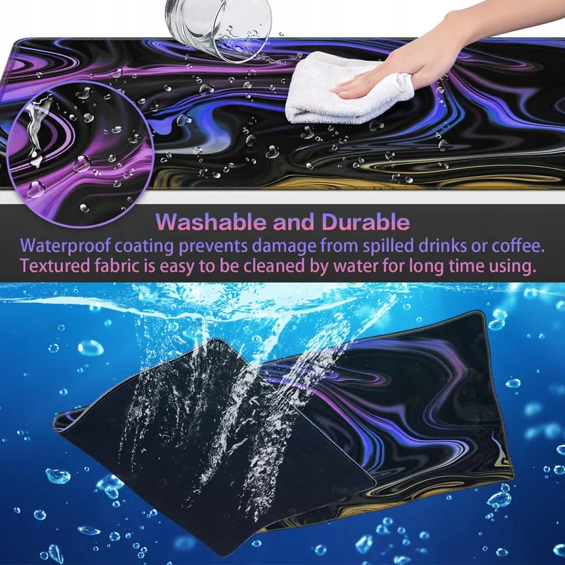 ABETCABE Gaming Muismat XXL 900x400mm Waterdicht Antislip — foto 5