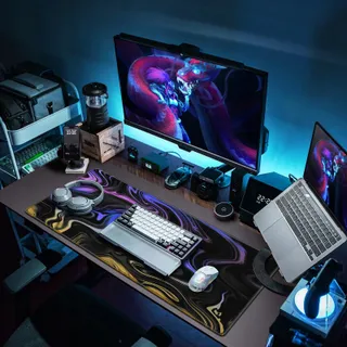 ABETCABE Gaming Muismat XXL 900x400mm Waterdicht Antislip — miniatuur 7