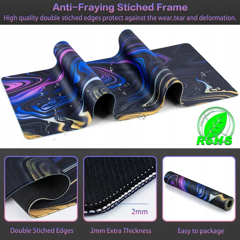 ABETCABE Gaming Muismat XXL 900x400mm Waterdicht Antislip — foto 6