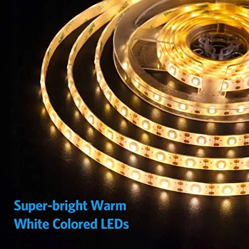 AMIR Solar LED Strip Buiten 3m 180 LED Warmwit IP65 Zelfklevend — foto 7
