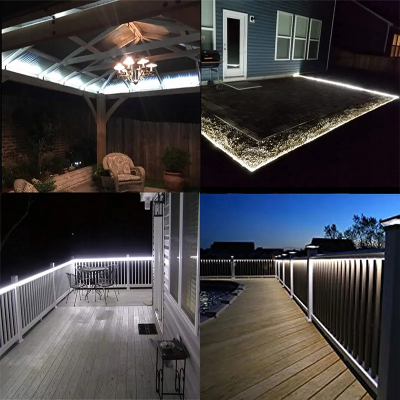 LUMTANG Solar LED Strip 5m 280 LED IP67 Waterdicht Afstandsbediening — foto 6