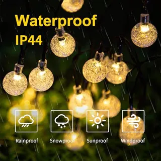 LQWELL Solar Lichtketting Decoratief Buiten 10M 40LED — miniatuur 4