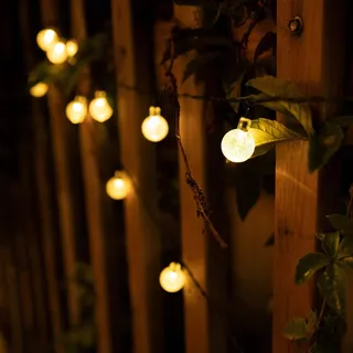 Solar Lichtketting Buiten 8 Modi 30 LED 7m Tuin — miniatuur 4