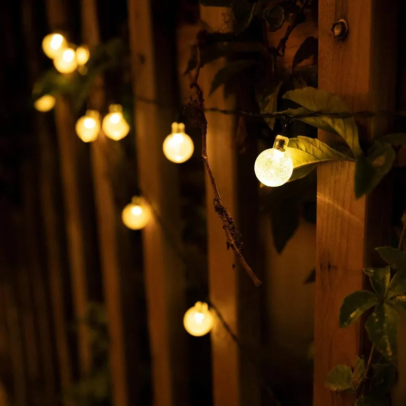 Solar Lichtketting Buiten 8 Modi 30 LED 7m Tuin — foto 4
