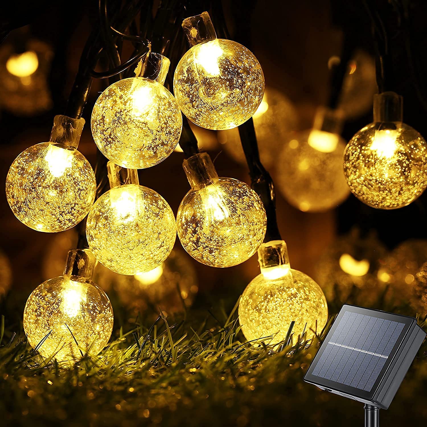 Solar Lichtketting Buiten 8 Modi 30 LED 7m Tuin