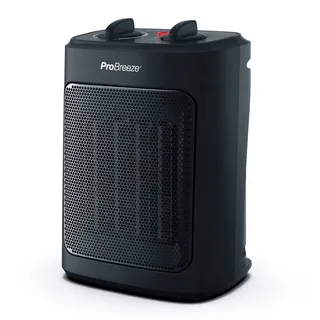 PRO BREEZE Mini Keramische Kachel 2000W Zwart — miniatuur 1