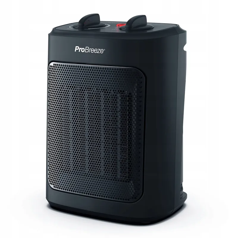PRO BREEZE Mini Keramische Kachel 2000W Zwart — foto 1