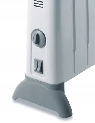 DE'LONGHI HCM2030 Convector Kachel 3 Standen 60m³ Thermostaat Grijs — miniatuur 2