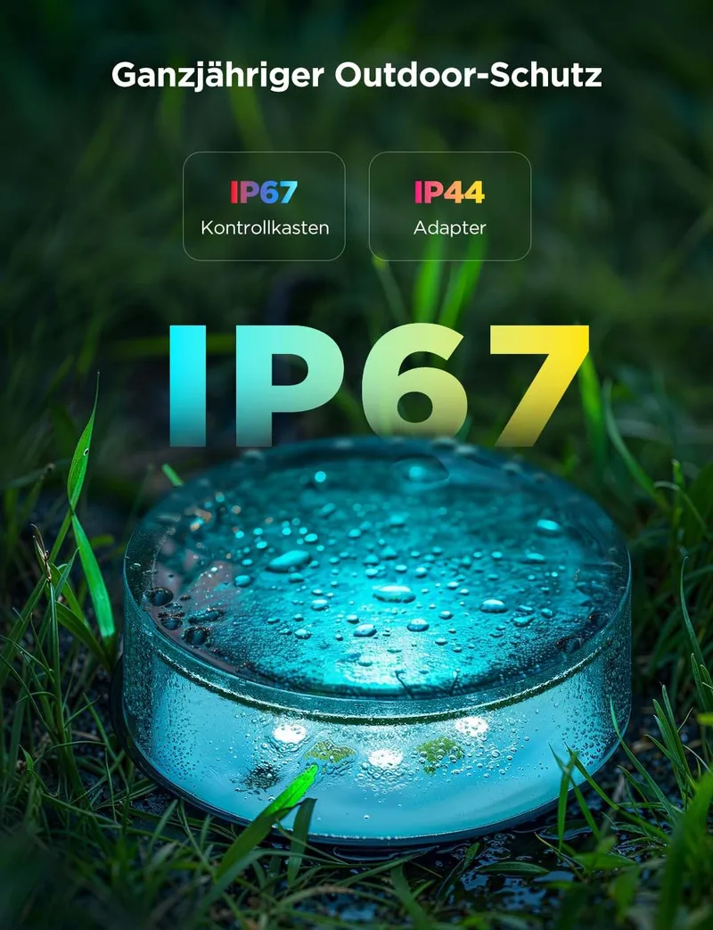 GOVEE Padverlichting Buiten IP67 RGBIC App-Bediening 15M — foto 5
