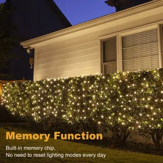 BOWFAR LED Lichtketting Waterdicht 20M 200 LED Afstandsbediening — miniatuur 6