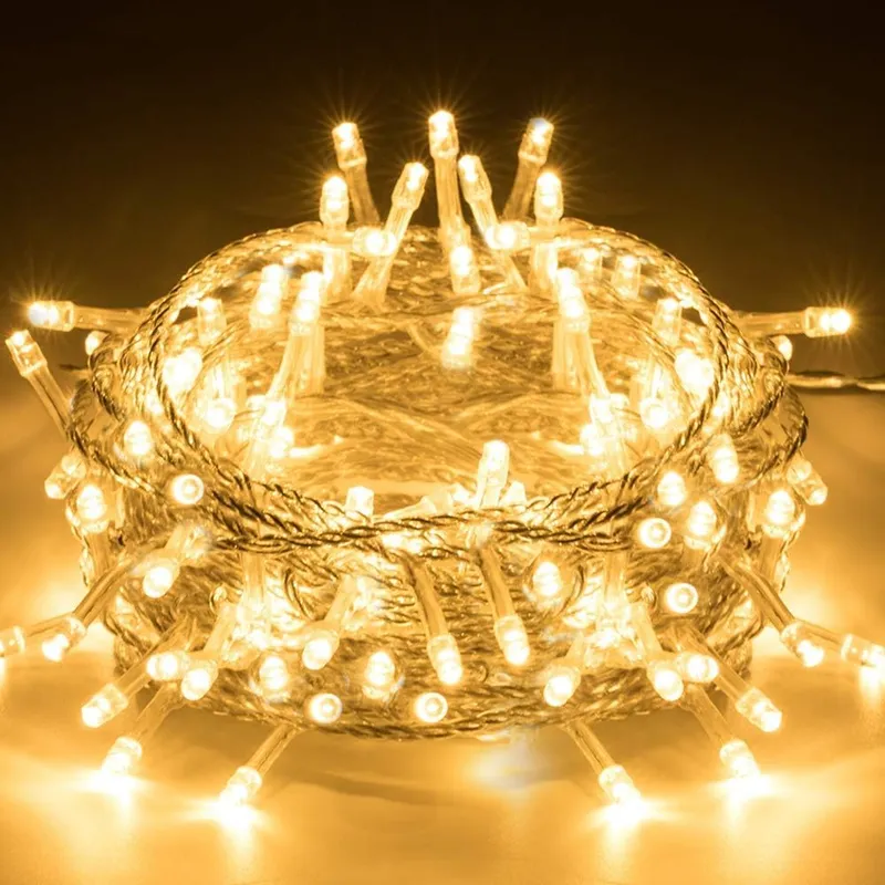 ELEGEAR Kerstverlichting Waterdicht 10M 100 LED IP44 8 Modi — foto 1