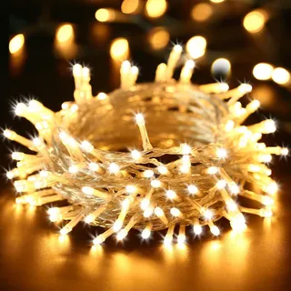 BRIZLABS Kerstverlichting Lichtsnoer 20M 200 LED Waterdicht — miniatuur 1