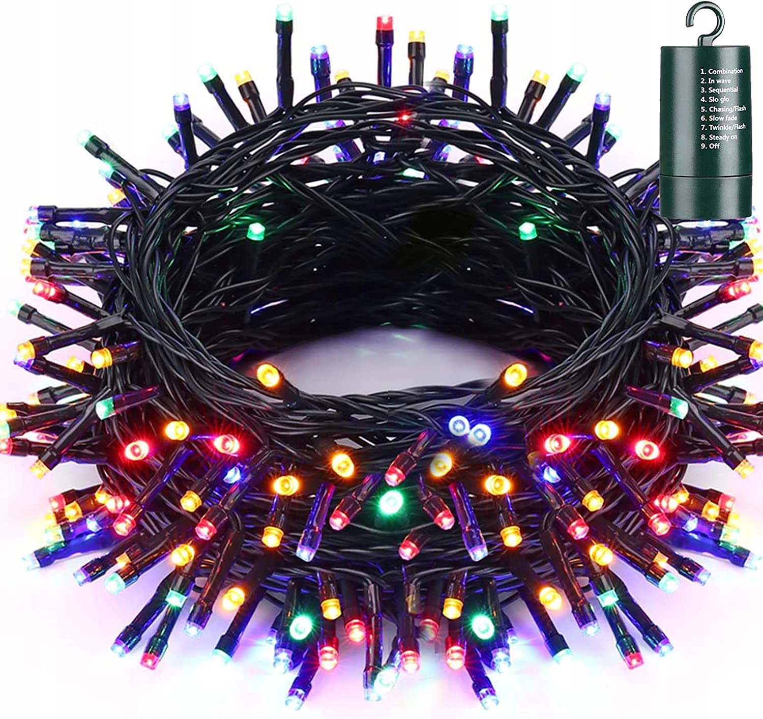 QEDERTEK LED Lichtketting 20M Batterij 8 Modi Waterdicht