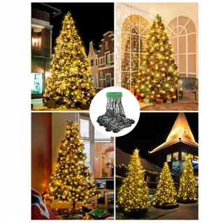 GYLEFY Kerstboomverlichting 480 LED IP65 Timer 8 Standen — miniatuur 7