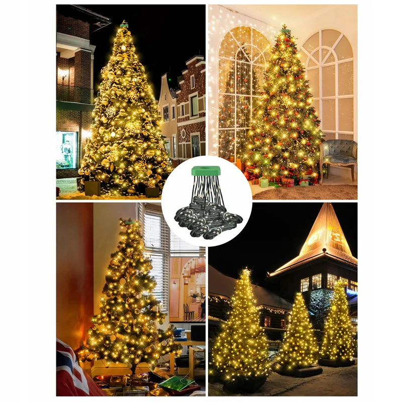 GYLEFY Kerstboomverlichting 480 LED IP65 Timer 8 Standen — foto 7