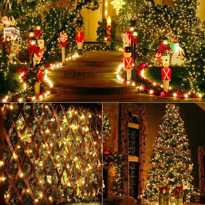 BRIZLABS Kerstverlichting Waterdicht 100M 1000LED Warm Wit — foto 5