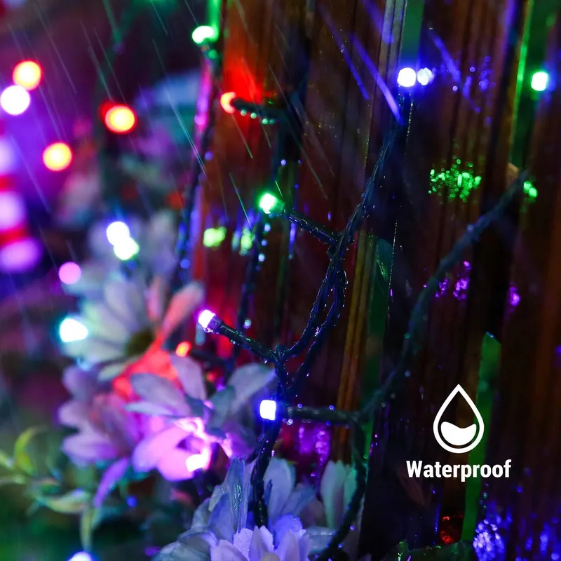 JOOMER Waterdichte Lichtketting Kleurrijk 100LED 10M USB — foto 6