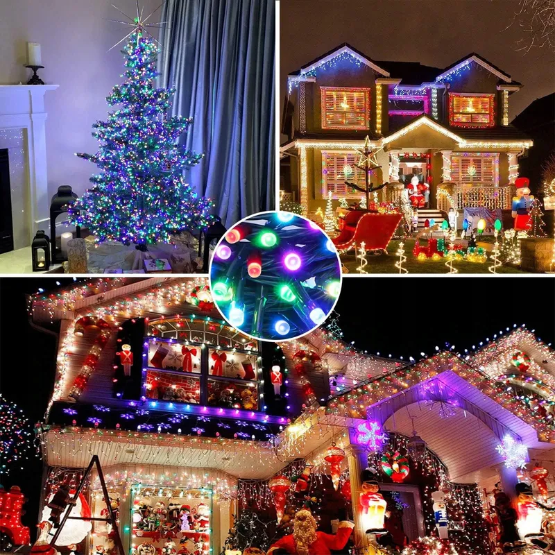 JOOMER Waterdichte Lichtketting Kleurrijk 100LED 10M USB — foto 5