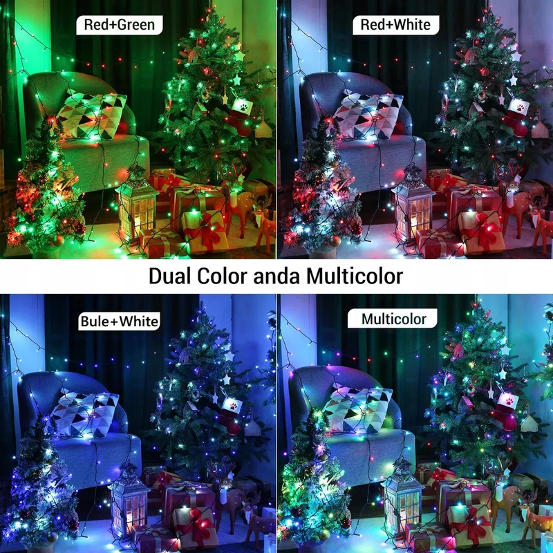 JOOMER Waterdichte Lichtketting Kleurrijk 100LED 10M USB — foto 8