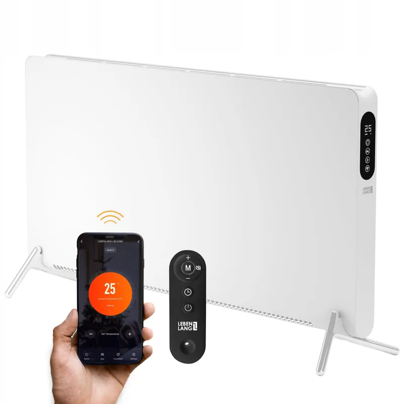 LEBENLANG Energiezuinige Elektrische Verwarming WiFi Afstandsbediening — foto 1
