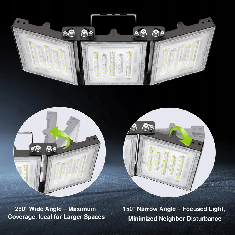 STASUN LED Schijnwerper 300W 30000lm 6000K IP66 Zwembad — foto 2