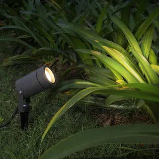 DAWALIGHT Tuinspot LED GU10 IP65 4 Stuks 5W 3000K Aluminium — miniatuur 3