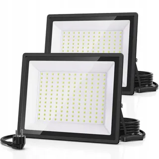 LUX STRAES LED Bouwlamp 2x150W 16500lm 6500K IP66 Garage — miniatuur 1