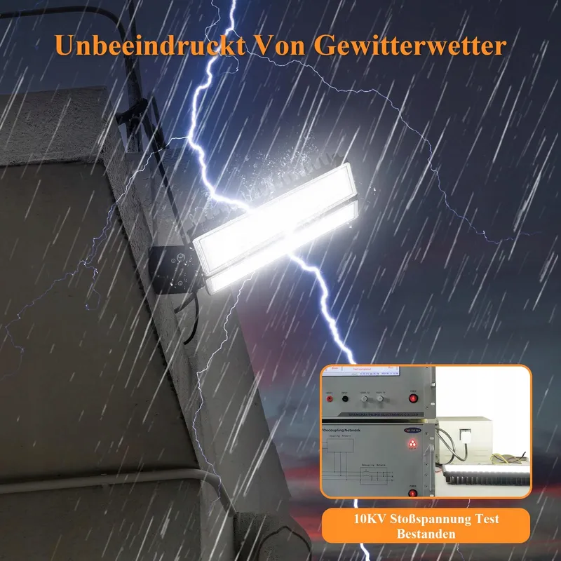 SUFUYA LED Buitenlamp Verstelbaar 2 Koppen 200W 28000lm IP67 — foto 4