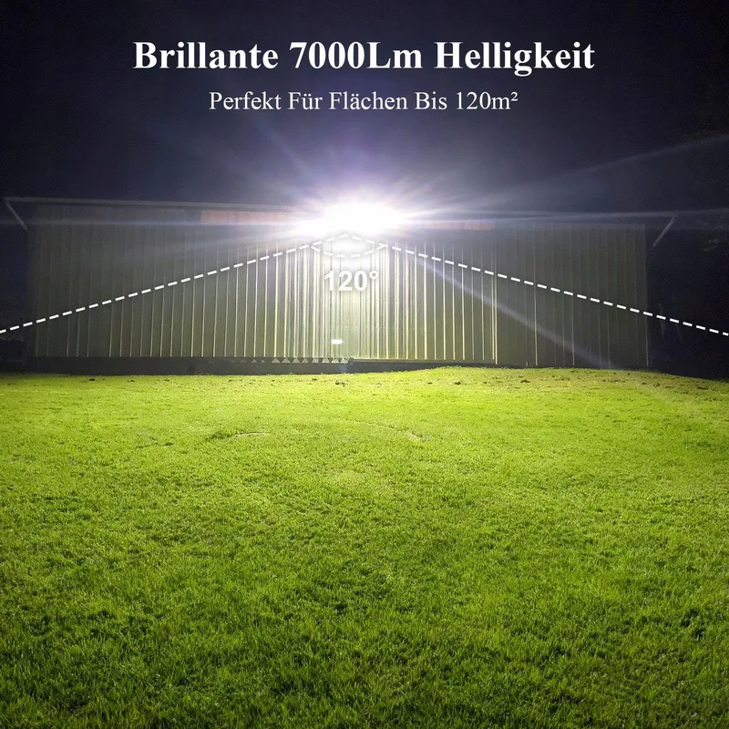 SUFUYA LED Schijnwerper Buiten Waterdicht Verstelbaar 50W 6500K IP67 — foto 2